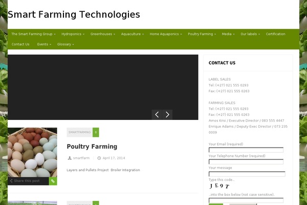 Site using Ocean-social-sharing plugin