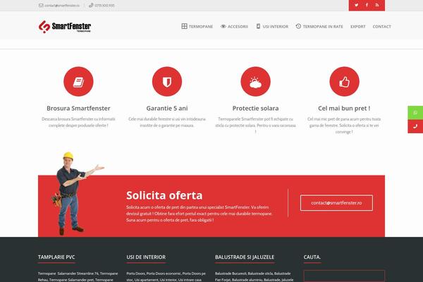 Bostan theme site design template sample