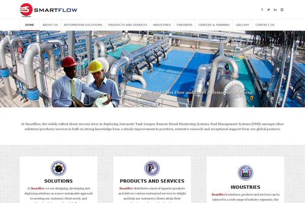 Tractor theme site design template sample
