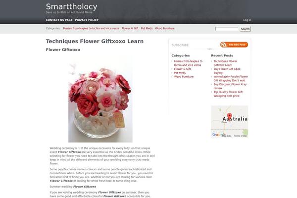 Carrington Blog theme site design template sample
