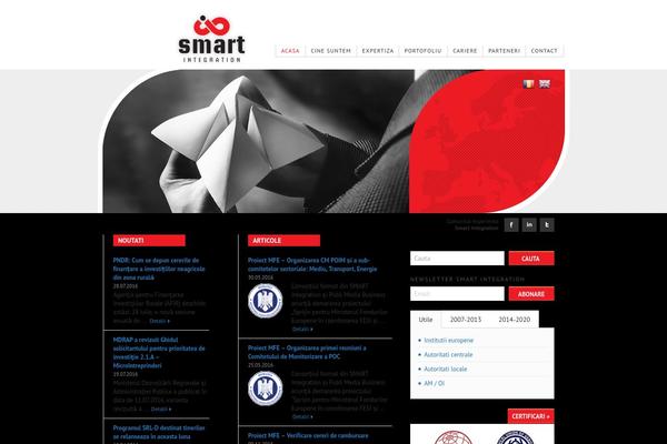 Smart theme site design template sample