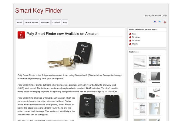 smartkeyfinder.com site used Suffusion