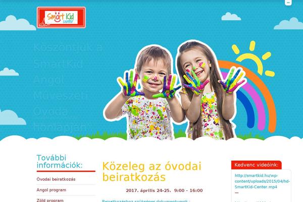Kiddy theme site design template sample