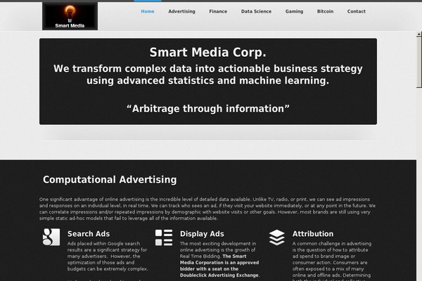 Spark theme site design template sample