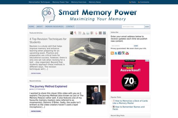 WP-Clear theme site design template sample
