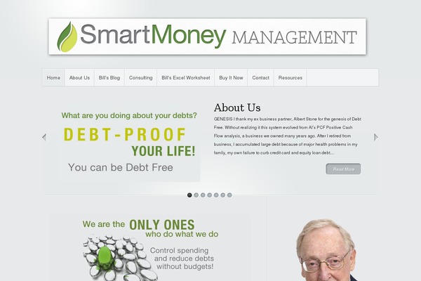 Minimal theme site design template sample