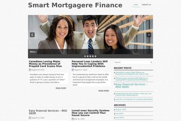 Bizcast theme site design template sample
