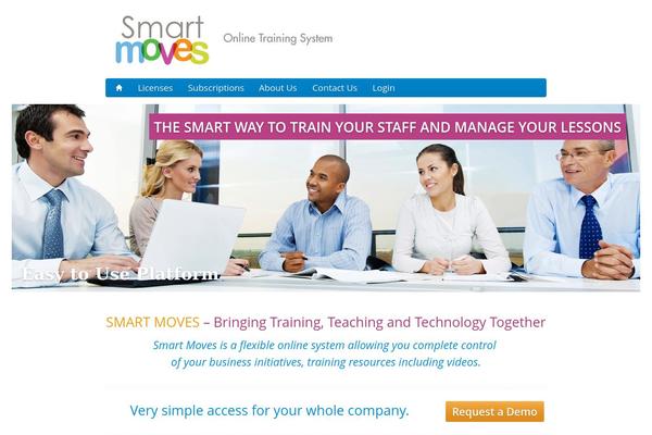 Aqua theme site design template sample