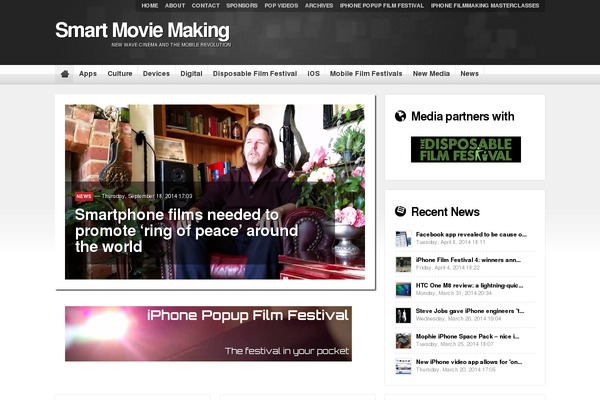 Site using Guardian News Headlines plugin