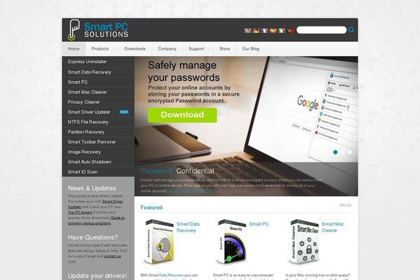Site using Simple Sidebar Navigation plugin