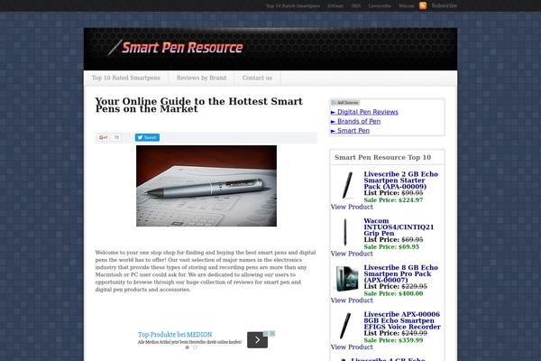 Proreview theme site design template sample