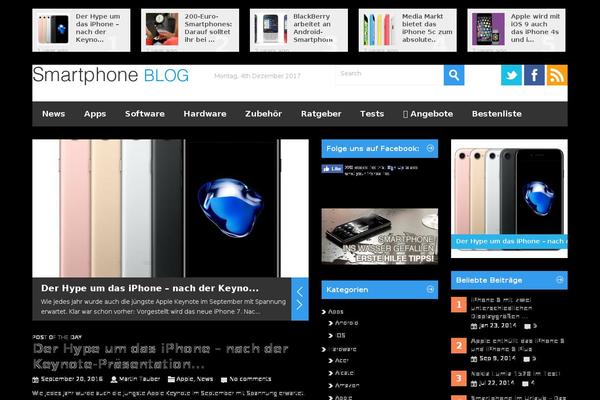 Site using Live Blogging plugin
