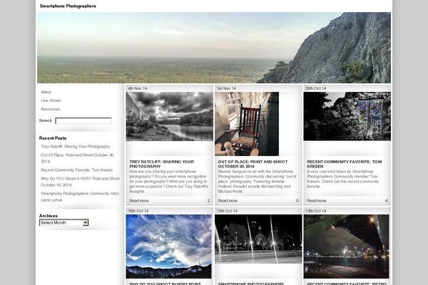Fotogram theme site design template sample