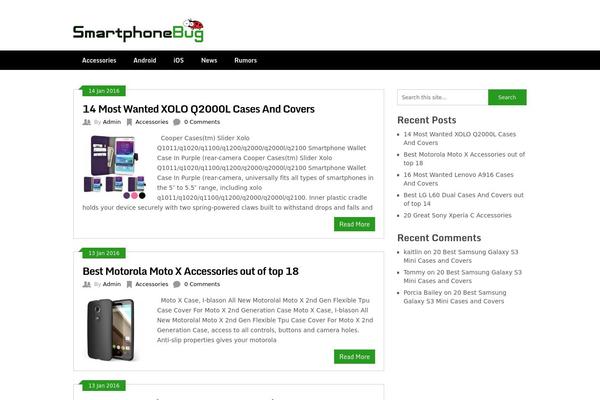 Ribbon theme site design template sample