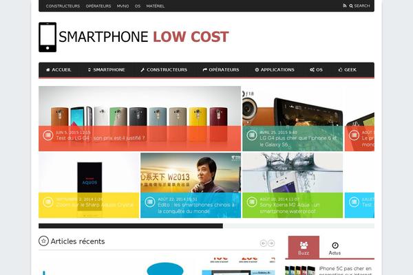 Site using Awesome Social Icons plugin