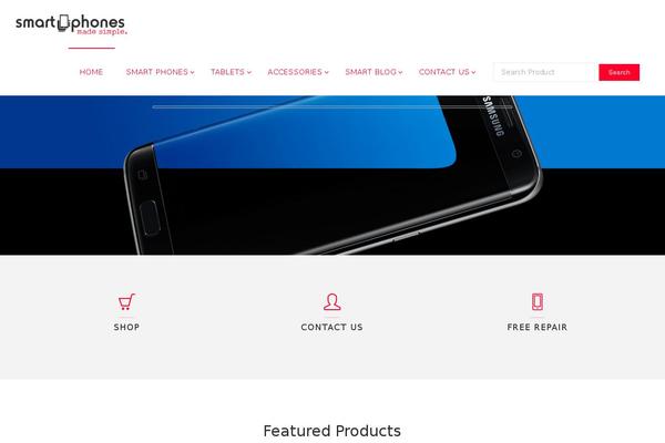 Fluida theme site design template sample