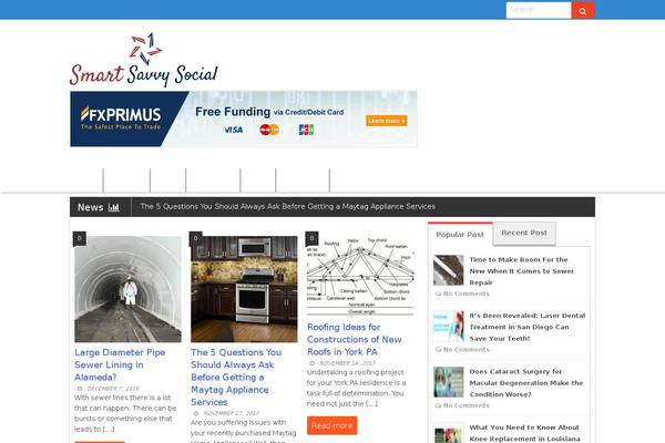 Republic theme site design template sample
