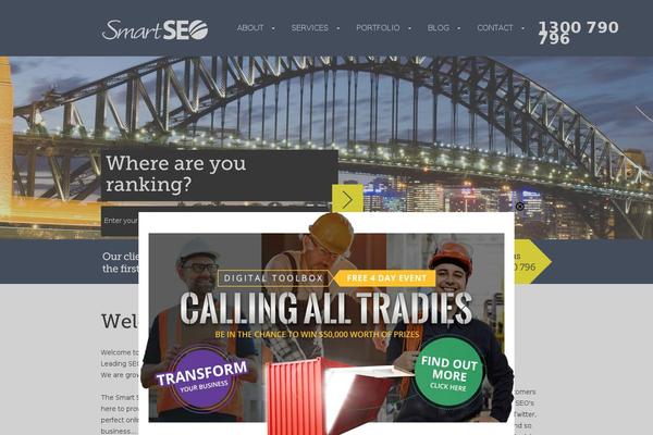 smartseo.com.au site used Smarttheme
