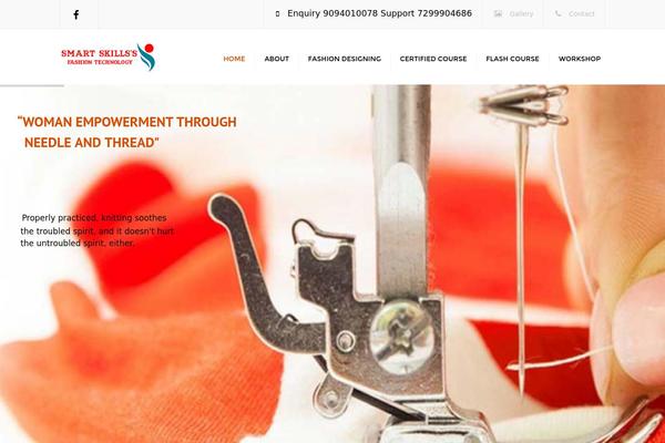 Constructo theme site design template sample