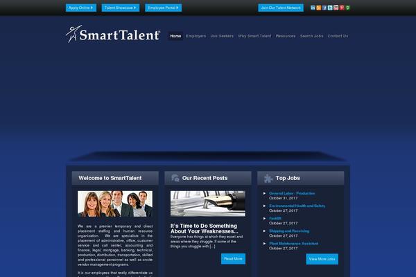 Site using Skitter Slideshow plugin