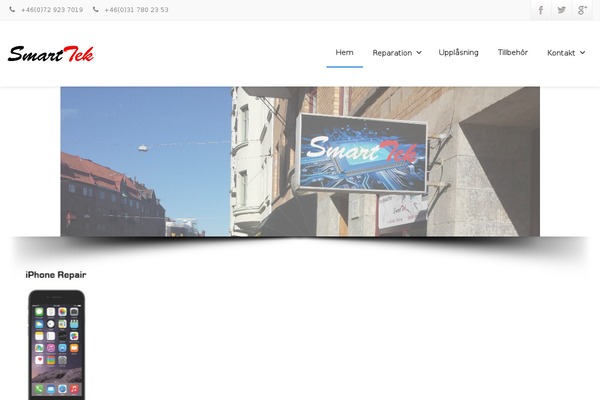 Envision theme site design template sample
