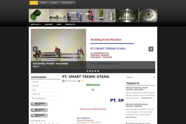 Techgo theme site design template sample