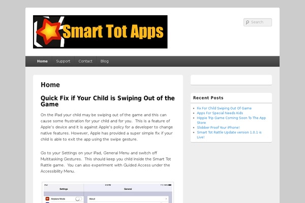 Iphone App theme site design template sample