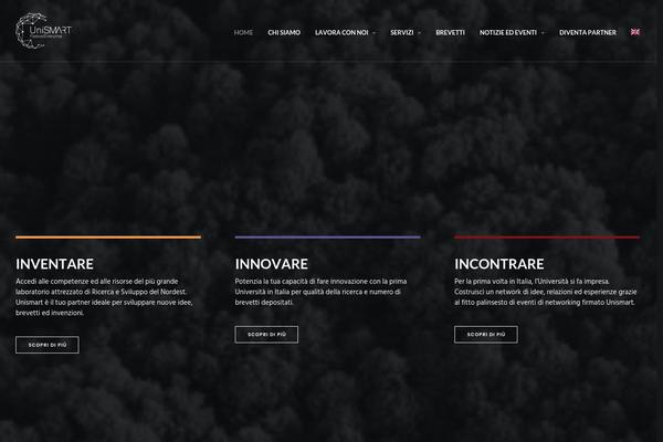 Site using Vcparticlesbackground plugin