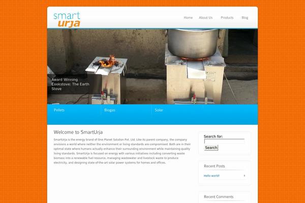 Ecobiz theme site design template sample