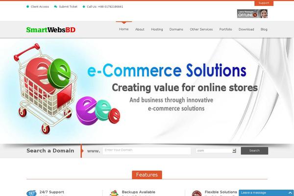 smartwebsbd.com site used Megahost