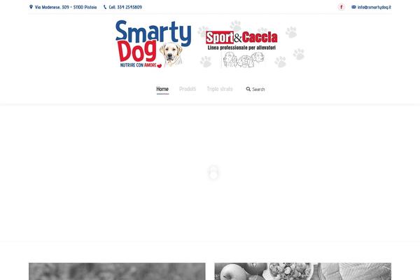 The7 Child theme site design template sample