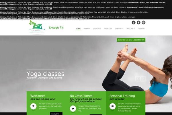 smashfitkw.com site used GymBase