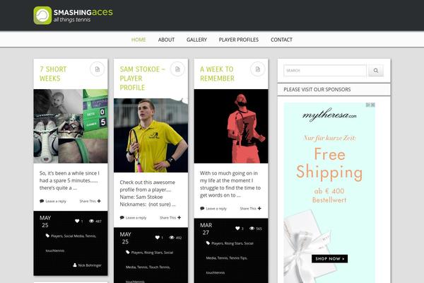 Pravda theme site design template sample