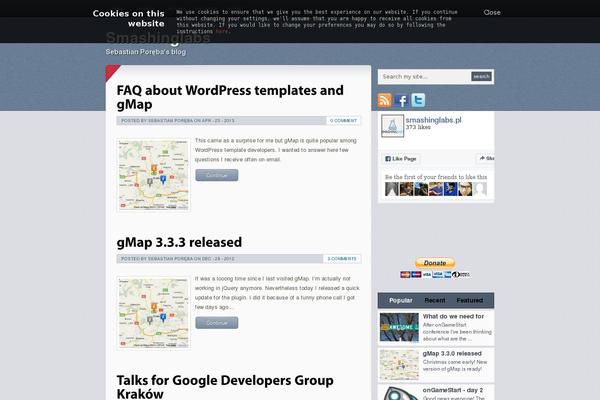 Horcrux theme site design template sample