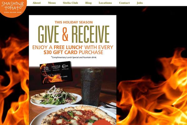 Smashing theme site design template sample