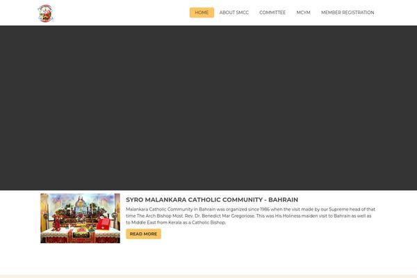 Church theme site design template sample