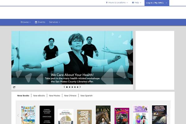 smcl.org site used Bibliocommons