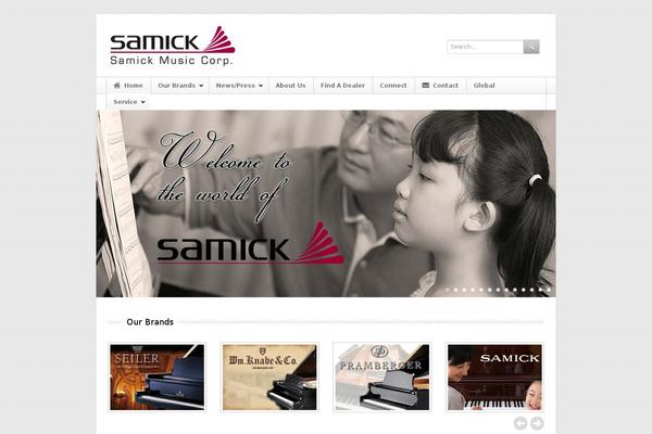 Classy theme site design template sample