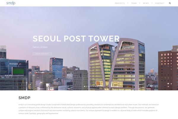 Stockholm theme site design template sample