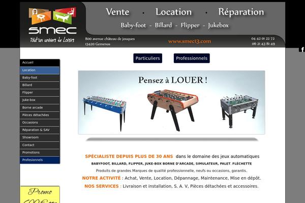 smec13.com site used Blogfolio