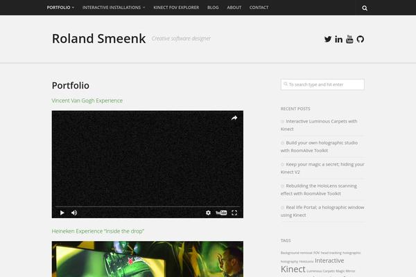Anew theme site design template sample