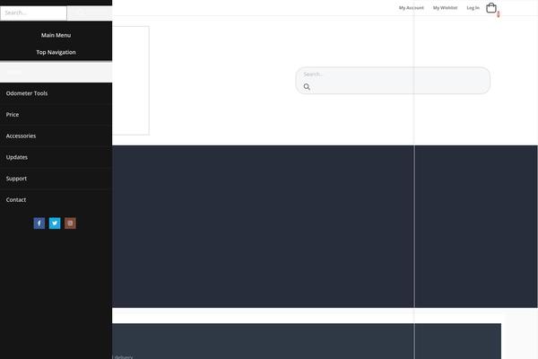 Porto theme site design template sample