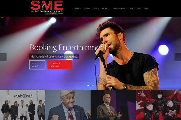 Salient theme site design template sample
