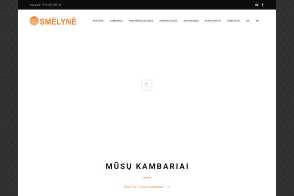 Site using Gdlr-hostel plugin