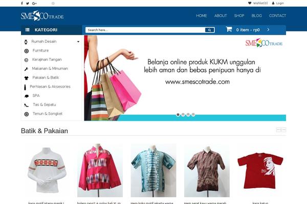 Site using WooCommerce WooCart Popup Lite plugin