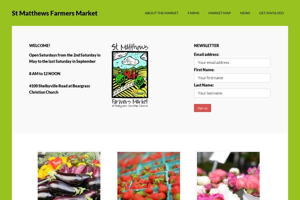 smfarmersmarket.com site used Author Pro