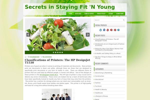 Site using Social Media Widget by Acurax plugin