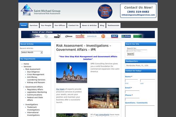 Bones theme site design template sample