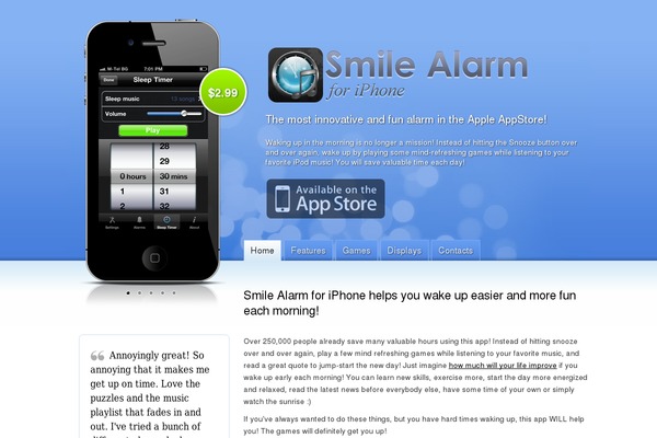 Site using Popup Colorbox plugin