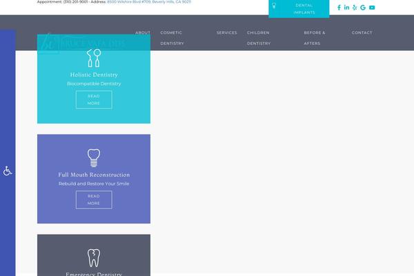 Dentalia theme site design template sample